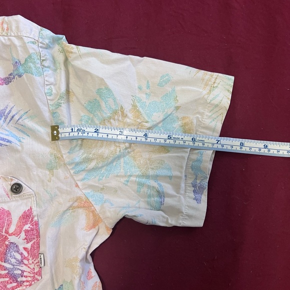 Vans - Floral Button Short Sleeve Shirt - Picture 5 of 7